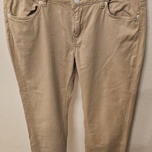 Ada Women's Beige Skinny Jeans